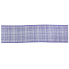 1.5" x 10yd Lavender & White Canvas Ribbon