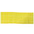 2.5" x 10yd Yellow & White Canvas Ribbon