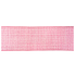 2.5" x 10yd Pink & White Canvas Ribbon
