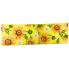 2.5" x 10yd Sunflower Floral on Yellow Ribbon