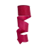 2.5" x 10yd Cranberry Embossed Ribbon