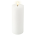 Lumineo LED Wax Candle w/ Flame Effect - Cream