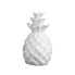 10" Pineapple Figurine - White