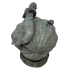 10" Ocean Themed Shell Sculpture