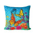 17" Butterflies & Wildflowers Pillow