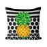 17" Bold Pineapple Pillow