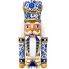 15" Chinoiserie Nutcracker - Top Hat