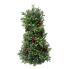12" Frosted Boxwood Tree w/ Berries