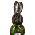 30" Wooden Bunny Decor