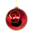 6" Red & Gold Ball Ornament Set
