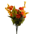 26" Fall Rose, Lily, Gladiolus Flower Bush