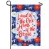 USA Daisy Garden Flag