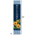 Sunflowers on Navy Yard Expression Sign