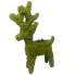 19" Standing Reindeer Deco Moss Planter