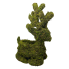 17" Sitting Reindeer Deco Moss Planter