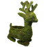 23" Sitting Reindeer Deco Moss Planter
