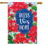Blessed Geranium House Flag