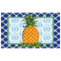 Elegant Pineapple Doormat