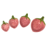4 Piece Strawberry Measuring Cups