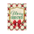 Christmas Bows Garden Flag
