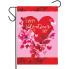 Hearts & Flowers Garden Flag
