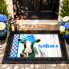 Cow with Flowers Doormat