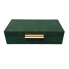10" Green Snakeskin Patterned Box