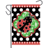 Spotted Ladybug Garden Flag