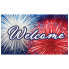 America Fireworks Doormat