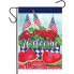 Watermelon & Flags Garden Flag