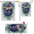 Eucalyptus On Navy Yard Decor Set