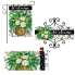 Elegant Fern Yard Decor Set