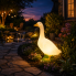 23" Light-Up Porch Goose