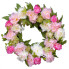 22" Peony Wreath - Pink & Cream