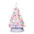 16" Ceramic Light Up Tree - White