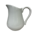 7" White Ceramic Pitcher