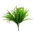 16" Artificial Bead Grass Bush- Light Green