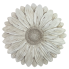 Distressed White Daisy Stepping Stone