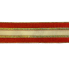 2.5" x 10yd Sequin & Mesh Middle Orange Wire-Edged Ribbon