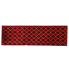 2.5" x 10yd Red & Gold Lattice Design Ribbon