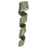 2.5" x 10yd Sage Green with Glitter Lattice Pattern Ribbon