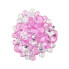 7oz Acrylic Diamonds-Pink & Clear