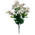 21" Perunian Lily Bush - White/Pink