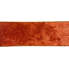 2.5" x 10yd Burnt Orange Velvet Ribbon w/ Gold Backing