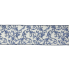 4" x10yd Chinoiserie Swirl on White Ribbon