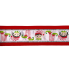 4" x 10yd Elves w/ Red Velvet Edge Border Ribbon