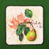 Pear Botanical Embellished Kitchen Towel