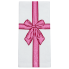 Pink Sequin Bow Tea Towel