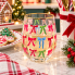 16oz A Bowful Christmas Stemless Wine Glass