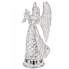 13" Decorative Light-Up Angel Holding Bird